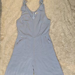 YOCO Baby Blue Wide Leg Romper L